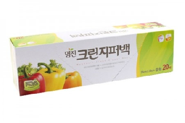Túi đựng thực phẩm MYUNGJIN có nẹp size M 20 cái (25x30cm)